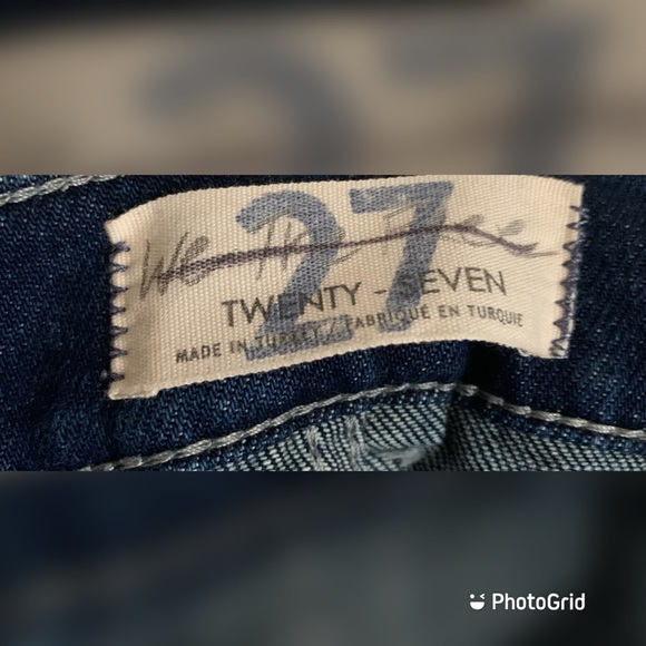 NWOT FREE PEOPLE Button Fly High Rise Skinny Jeans - Picture 6 of 7